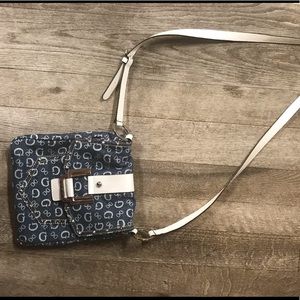 GUESS Denim Crossbody Purse
